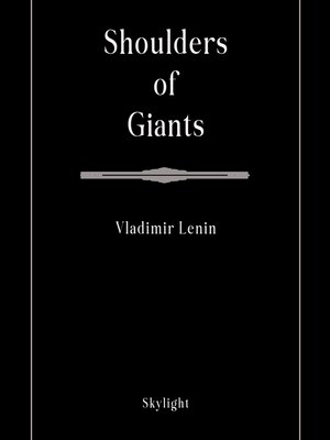 cover image of Vladimir Lenin